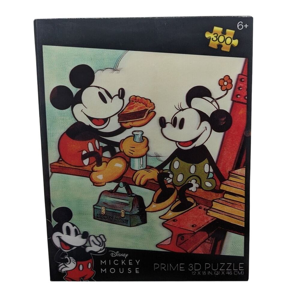 Disney Mickey Mouse 3D Puzzle - 300 Pieces 12x18